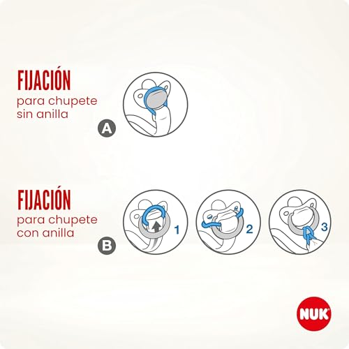 Miniatura 3 de Nuk Disney Winnie The Pooh - Cinta Para Chupete Y Clip Para Todos Los Chupetes Con Y Sin Anillo, Resistente E Irrompible, 1 Unidad