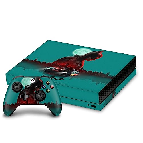 Skin Vinyle The Batman Xbox One X pour Salon : Personnalisez Votre Espace avec Gotham Batmobile