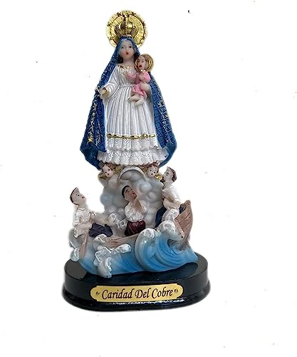 Figura Virgen Caridad del Cobre 5 pulgadas