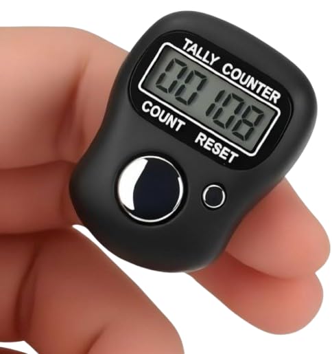 Digital Finger Tally Counter | Portable LED Display Tasbeeh Counter | Quick Count & Reset Finger Tally Counter | LED Screen | One-Touch Count & Reset-image-32