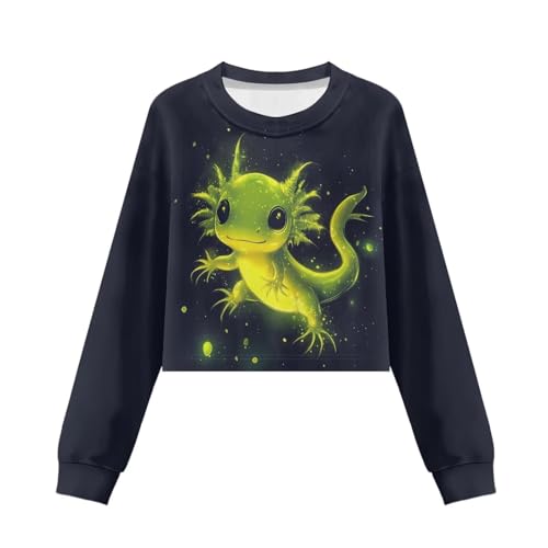 Ystardream Cute Kids Crop Tops for Girls Long Sleeve Shirts for Daily School4