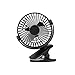 HYMD USB fan Akumulator USB Clip Desktop/Wentylator Tabeli Mini Przenośny Wentylator zaciskowy 360degree Obrotowy Wentylator z wentylatorem chłodnicy powietrza