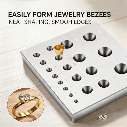 Ensemble bijoux acier mécanique de précision pour ateliers d'orfèvrerie durables