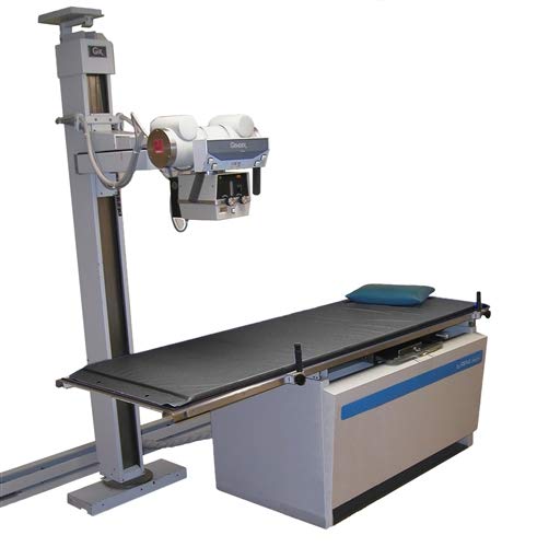X-Ray Table Pad: 80" x 30" x 1" - Comfort Foam, Techno-Tuff Black Vinyl [with Grommets], USA Made