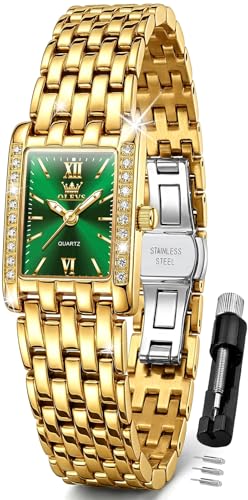 Image of OLEVS Women Watches Diamond Fashion Dress Elegant with Date Ladies Watch | Original Import Dress Gift,Diamond,Easy to Read Chronograph women's Watch