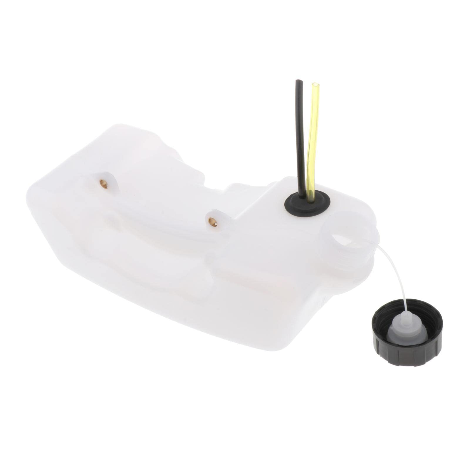 KESOTO Serbatoio Carburante retrò con Kit di Ricambio per Decespugliatore FS106, Bianco