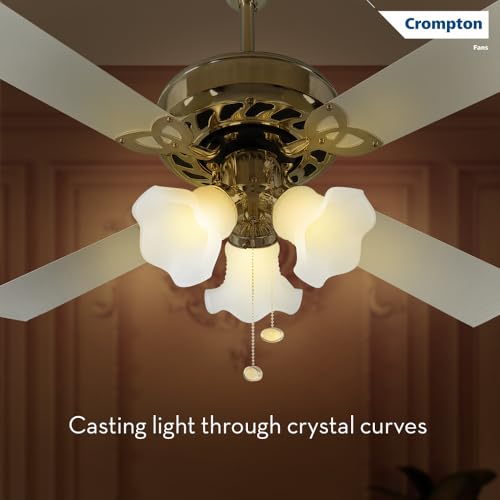 Image of Crompton LUXIAN Uranus 1200 mm (48 inch) Ceiling Fan (Ivory) Star Rated Energy efficient Fans