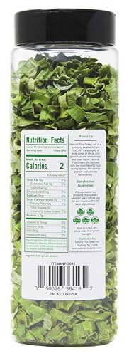 NPG Freeze Dried Chopped Green Onions 2 Oz, All Natural Non-GMO Gluten Free, Dried Scallions, Gourmet Spring Green Onions for Cooking, Salads, Garnish