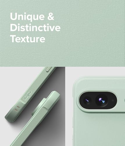 Image of Ringke Onyx for Google Pixel 9 Case [Feels Good in The Hand] Oil & Dirt Resistant, Enhanced Camera Lens Protection, Comfortable Grip, Non-Slip, Lightweight Cover - Mint