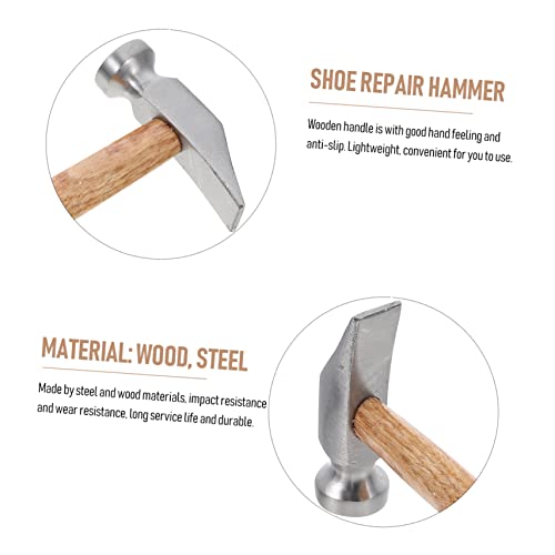 SEWACC Ferramenta Hotfix Martelo De Reparo De Sapato De Couro Ferramentas Domésticas Ferramenta Rest