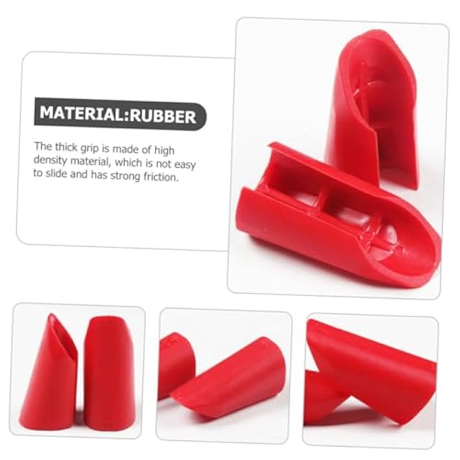 1 Pair Barbell Bench Press Grips Fat Bar Grips Weight Bar Adapter Pads Grip Strength Trainer Convenient Barbell Pesas Fitness Accessories Fitness Supplies Dumbbel Rubber Hand Grip