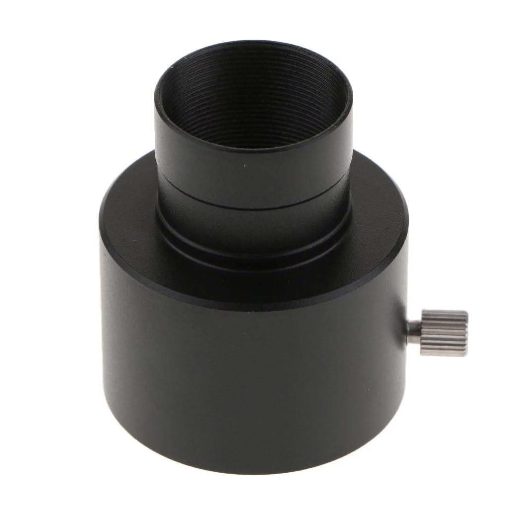 MINZIHAO 0.965 to 1.25 Eyepiece Adapter Telescope 24.5mm to 31.7mm Metal Mount Adapter,