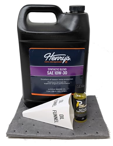 Aceite de motor mezcla sintética 10W-30 Henry's 1 Galón