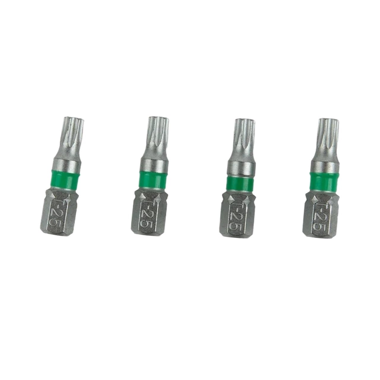 RUAJOGYNVM Hexagonal Bit 40Pcs 25mm T6-T40 Magnetic Torx Screwdriver Bits Set Screwdriver Head Hand Tool for Power Tool(T25) RUAJOGYNVM