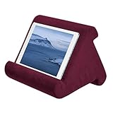  Premium-Material: Das weiche Körperkissen aus Leinen und Baumwolle bietet eine bequeme Langzeitnutzung Ihres iPad, E-Book-Readers und Tablet-Computers. Leicht, aber robust genug, um Ihre Geräte zu platzieren. Der Bezug ist abnehmbar und waschbar.