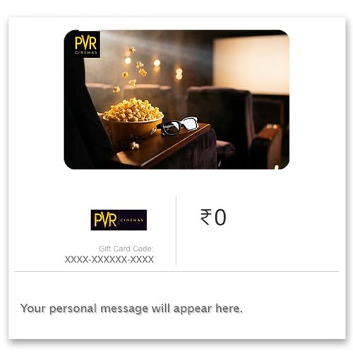 Image of PVR Cinemas | E-Gift Card | Instant Delivery | Valid for Online and offline purchases | 12 months Validity
