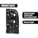 ANDPLAY Rear Tail Light Assembly Pair Compatible with Dodge Ram 1500 Truck 1994-2001/Ram 2500 3500 Truck 1994-2002 55055264AC 55055265AC, CH2800122 Rear Brake Lamp