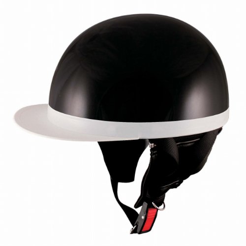 ブラック 半帽ヘルメット(商談中) Amazon | バイクパーツセンター ヘルメット ハーフ 半帽