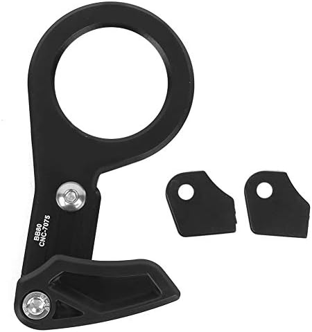 Qinlorgo Reliable to Use Fine Workmanship Black Bicycle Chain Protector, Chain Guide, Sturdy and Durable Bike Accessories for Cycling