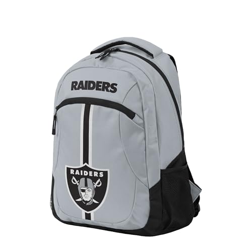 Image of FOCO Las Vegas Raiders NFL Alternate Color Action Backpack - Gray