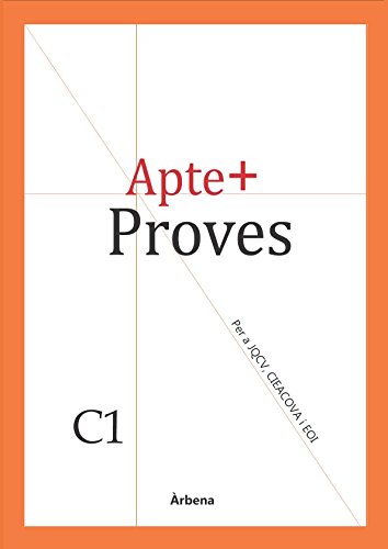 Portada de Apte +. Proves per a Jqcv Cieacova i Eoi