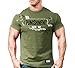 Monsta Clothing Co. Men's Punishment Under Way. T-shirt Large Military Green