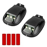 Wireless Solar Cab Lights for Truck, No Drill Cab Roof Top Marker Lights with 8-Colors, Waterproof...