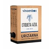 Vinoenbox - Vino Etiqueta Azul Tinto Bag in Box 15L | Crianza 12 meses barrica | Caja con grifo, larga conservación | Ideal para consumo diario (equivale a 20 bot.)
