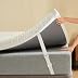 Z-hom Surmatelas 90 x 190 Memoire Forme - 8cm, Epaisseur sur-Matelas pour Adulte Mémoire de Forme 90x190 cm avec Housse Amovible et Lavable - Blanc