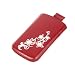 Produktbild Nürnberger First Electronics Valenta Etui - rot - mit Ausziehlasche und trendigem Blumenprint kompatibel mit Nokia 1616