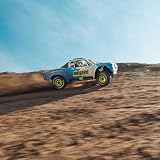 ARRMA RC Truck Mojave GROM 4x4 Smart Small Scale Desert Truck, RTR (z baterią i ładowarką w zestawie) niebieski/biały ARA2104T2