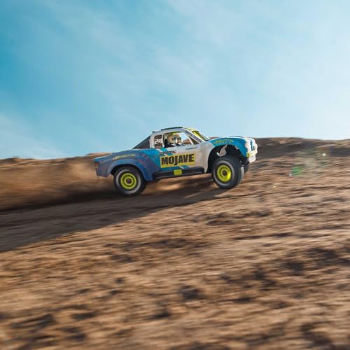 ARRMA RC Truck Mojave GROM 4x4 Smart Small Scale Desert Truck, RTR (with Battery and Charger Included) Blue/White ARA2104T2 by ARRMA - Image 6