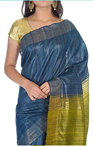 Shoplex tussar silk saree in tussar silk – image 6