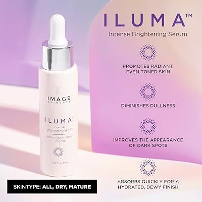 IMAGE Skincare, ILUMA Intense Brightening Serum, Helps Reduce Appearance of Dark Spots & Facial Pigmentation for Even Skin Tone, 0.9 fl oz