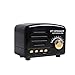 Produktbild JELY Radio, tragbare Mini-Radio-Karte Bluetooth Retro Start Stereo Receiver Lautsprecher AM FM USB Tasche für Schlafzimmer Office,3
