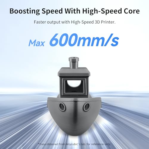 Image of ANYCUBIC High Speed 3D Printer Filament 1.75mm Bundle, Rapid PLA Filament with High Prints Quality, Dimensional Accuracy + /- 0.02mm, 1KG Reusable Spool, 4 Pack Texture Grey