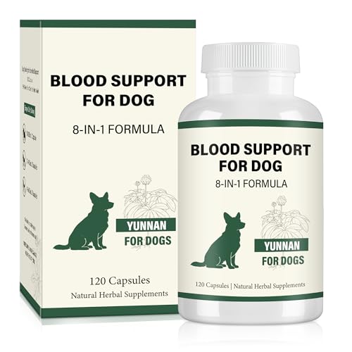 Yunnan Sanqi Herbal Capsules for Dogs Daily Circulation & Vitality Support 120 Capsules