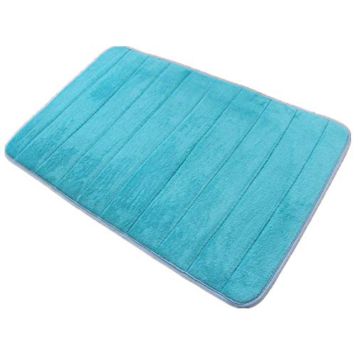 Tapis De Bain Couleur Bleu Sarcelle, 60 X 120 Cm Tapis De Bain Couleur Bleu Sarcelle, 60 X 120 Cm