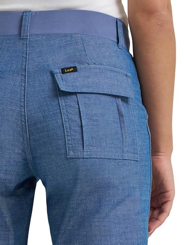 Image of Lee Women's Ultra Lux Comfort with Flex-to-go Utility Capri Pant