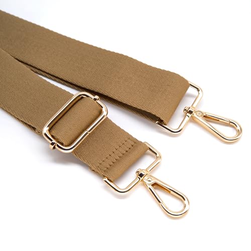 Image of S&loyoe Thickened Solid Color Purse Straps Replacement Crossbody Bag Strap Adjustable Wide Guitar Straps for Handbags 1.5inch