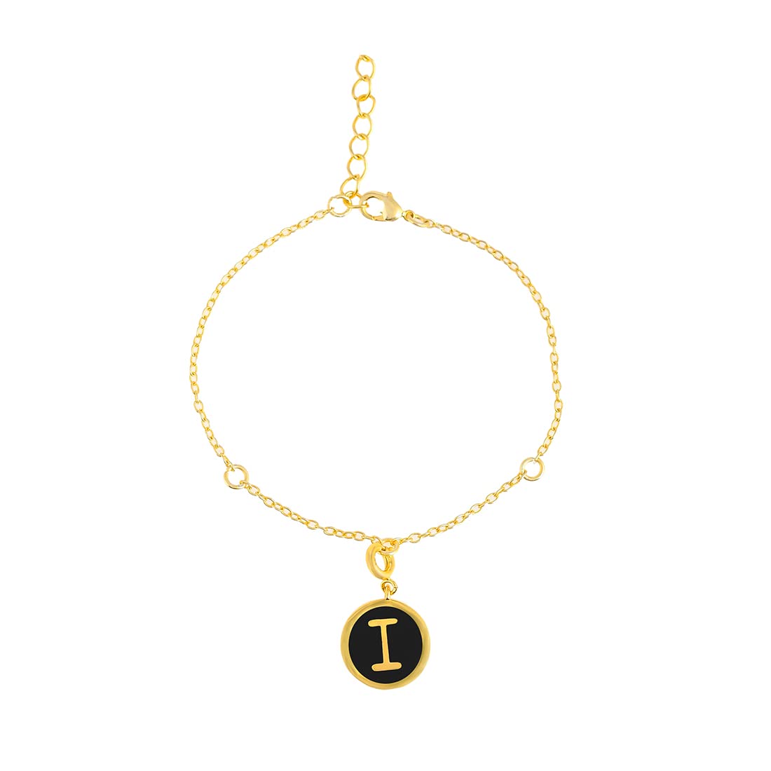 Alphabet I Enamel Charm - Collection