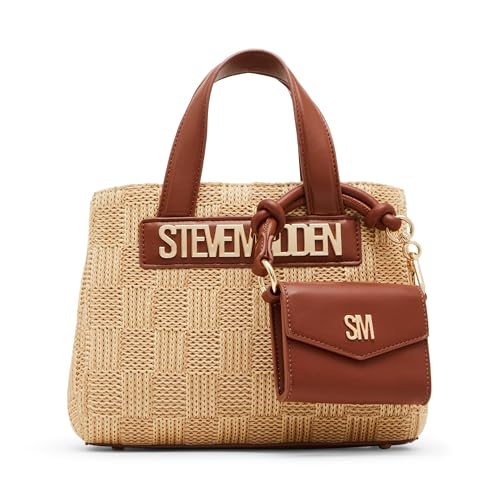 Image of Steve Madden Women's Steve Madden Flores Raffia Mini Tote