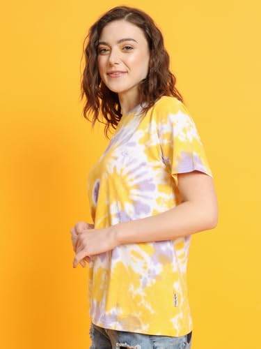 Image of THE DRY STATE Women Loose Fit Half Sleeve T-Shirt