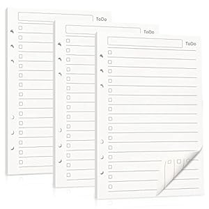 Joy & Inspiration A5 To-Do-Listen Nachfüllset 3 Pack