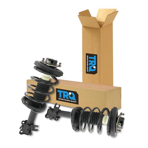 Image of TRQ Front Strut and Spring Assembly Set 2 Piece Compatible with 1996-1999 Infiniti I30 1995-1999 Nissan Maxima