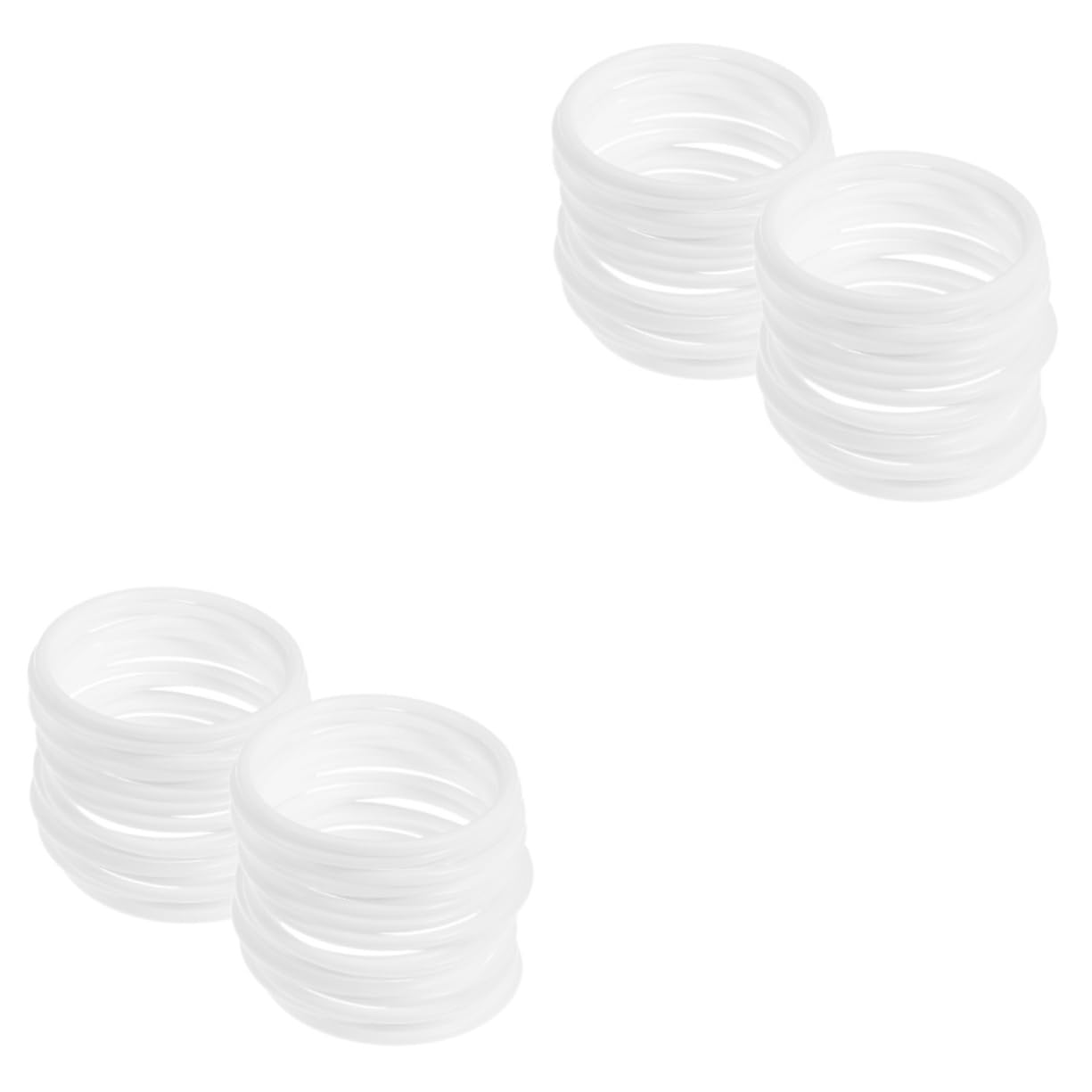Material de decoración de aros para atrapasueños y accesorios plásticos artesanales Amosfun