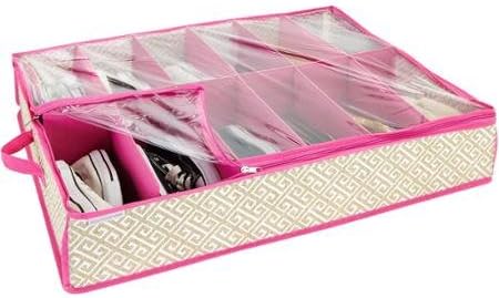 ClosetCandie Hot Pink Under-the-Bed Shoe Box