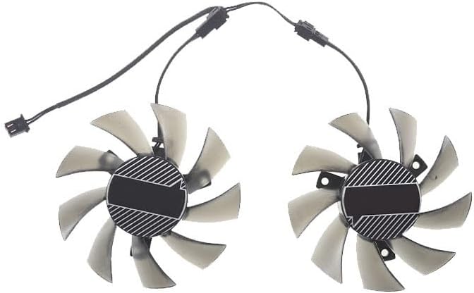 Compatible For Inno3D，GeForce GTX 1050 GTX 1050Ti T128015SL DC12V 0.19AMP 2Pin Graphics Card Fan