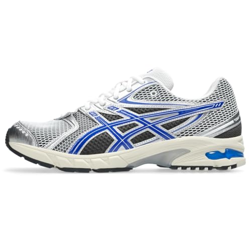 ASICS Unisex Gel-DS Trainer 14 Sportstyle Shoes, 9.5M / 11W, White/ASICS Blue