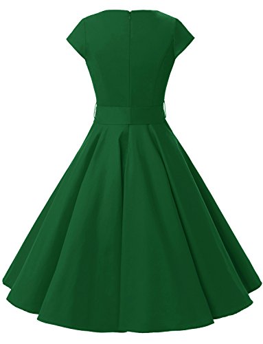 Image of Dressystar Women's Vintage Cocktail Party Dress 1950s Retro Rockabilly Prom Dresses